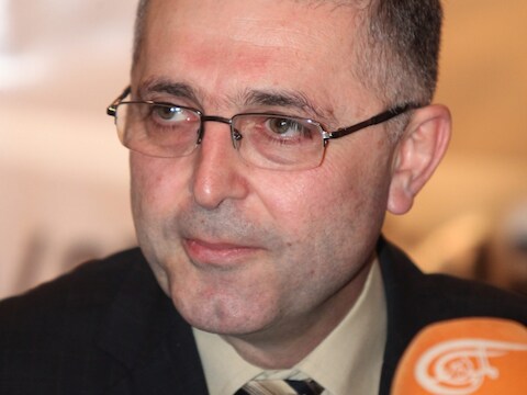 Archiefbeeld van de Syrische minister voor Verzoening, Ali Haidar.