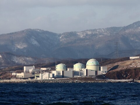 De laatst werkende Japanese kernreactor Tomari.