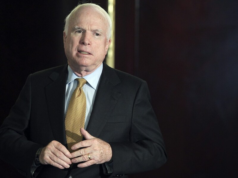 Senator John McCain.