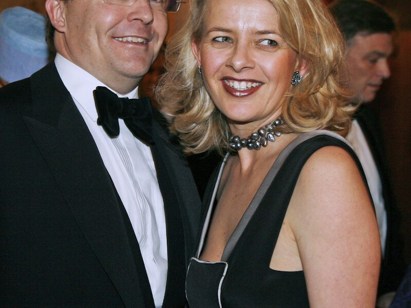 Prins Johan Friso en echtgenote prinses Mabel. Archieffoto uit 2008