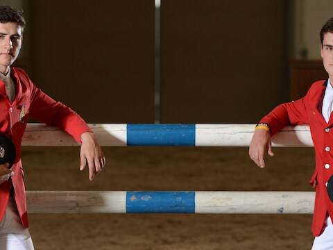 Nicola (links) en Olivier.