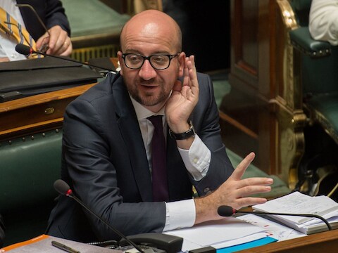 Premier Charles Michel (MR).
