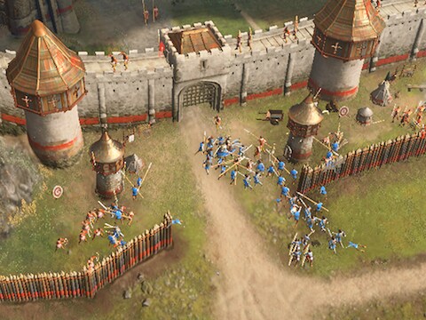 Oei, zo zonder rammen, torens of trebuchets gaan we deze stad niet innemen...