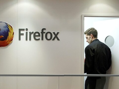 De Firefox-stand op het Mobile World Congress in Barcelona (archieffoto).