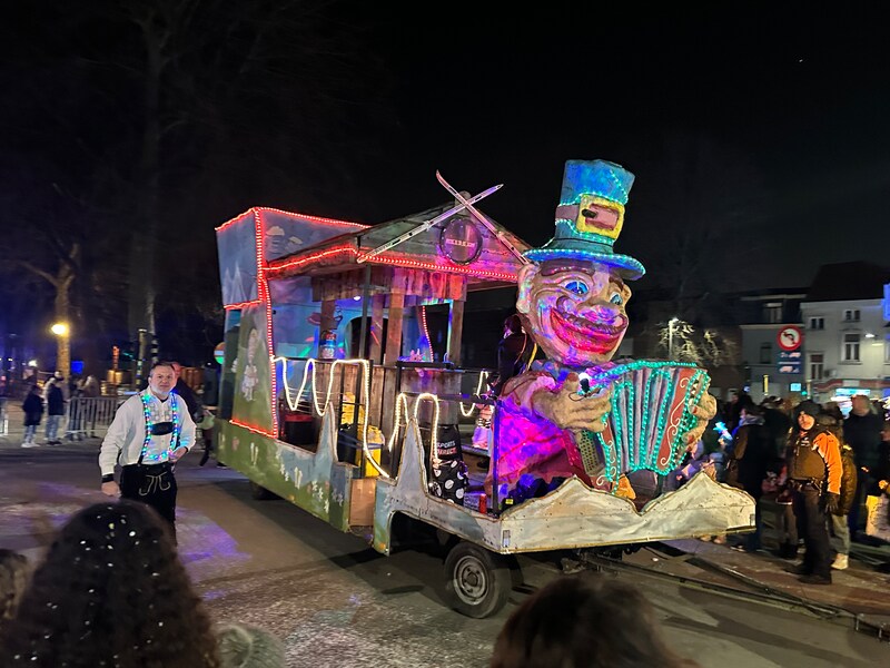 De kleurrijke lichtstoet van Vilvoorde.