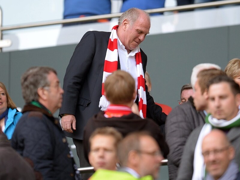 Bayern-voorzitter Uli Hoeness.