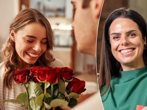 Relatietherapeute Vanessa Muyldermans (rechts) verheldert de gevaren van een té romantisch lief.