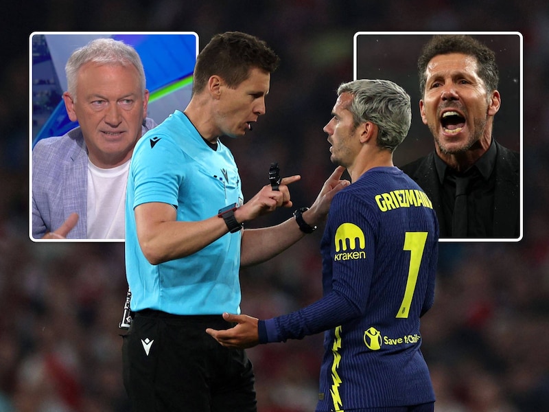 “Hij staat er met zijn neus op en ziet het nog niet”: Marc Degryse en Diego Simeone scherp voor scheidsrechter Siebert na niet gefloten strafschoppen