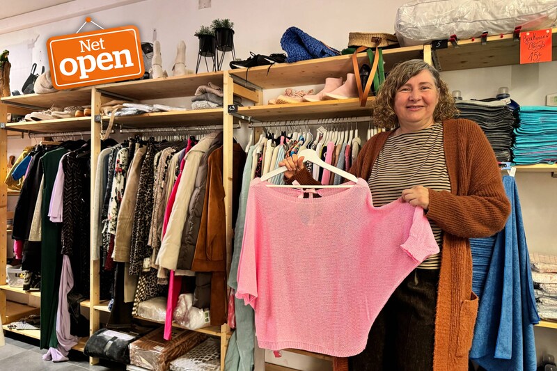 NET OPEN. Inneke (55) start sociale tweedehandswinkel in Sint-Antonius ...