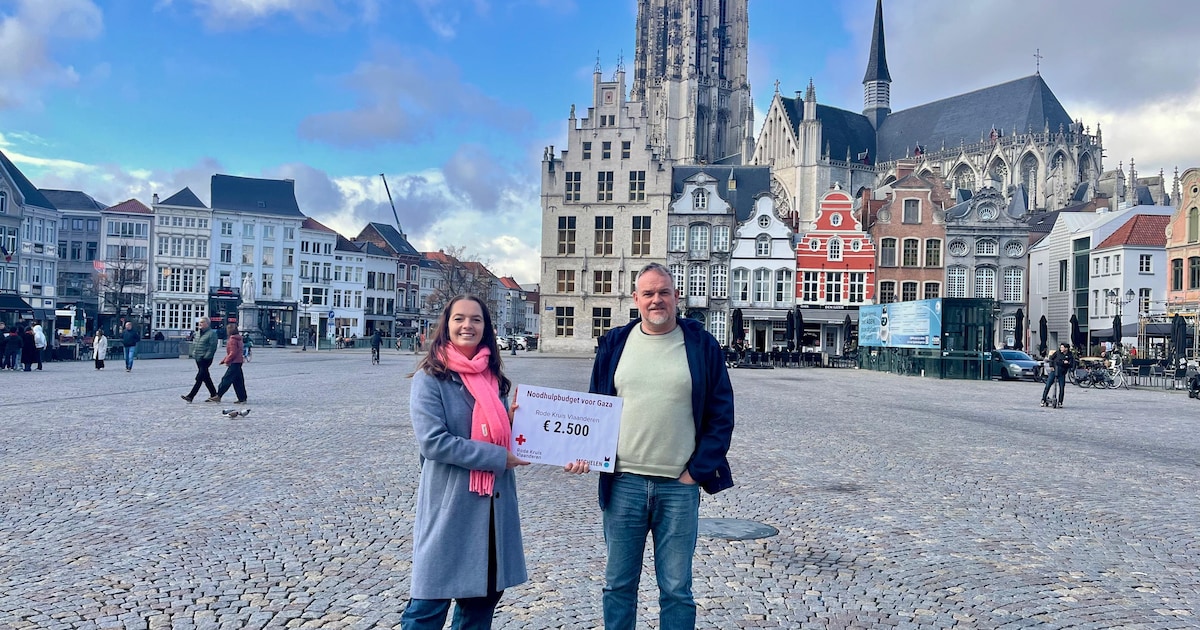 Stad Mechelen trekt 2.500 euro uit voor noodhulp Gaza via Rode Kruis-Vlaanderen