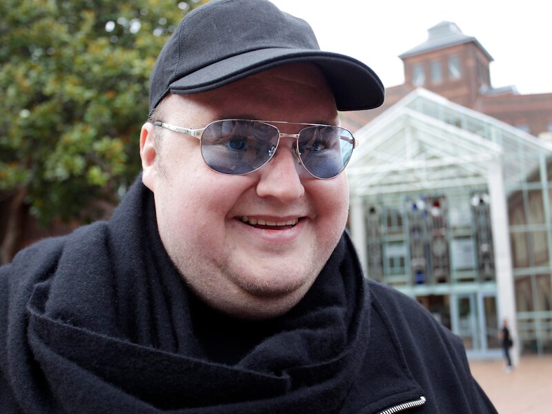 Kim Dotcom in februari 2012.
