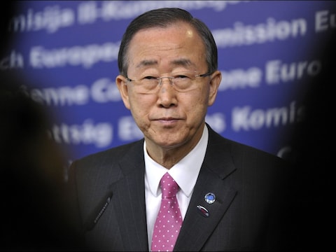 Ban Ki-moon, secretaris-generaal van de VN.