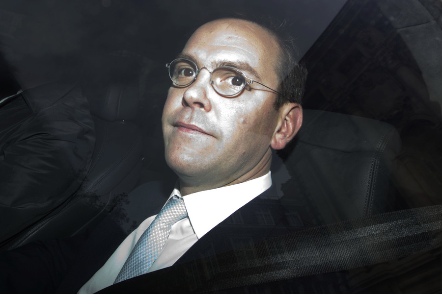 James Murdoch, de zoon van Rupert.