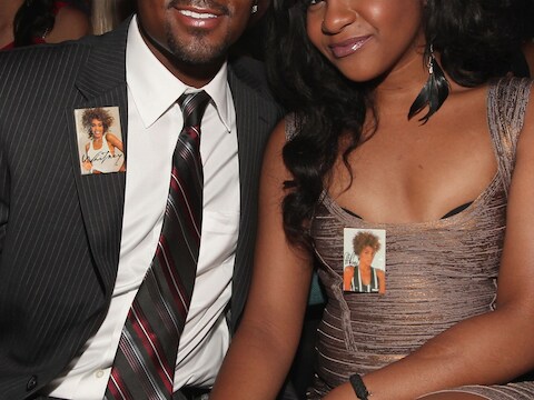 Bobbi Kristina met haar vriend en adoptiebroer Nick Gordon.