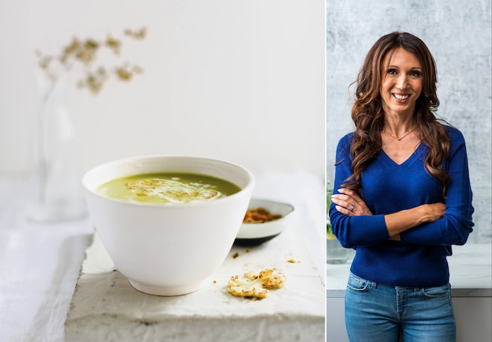 Bloemkoolsoep van Sandra Bekkari / HLN-chef Sandra Bekkari