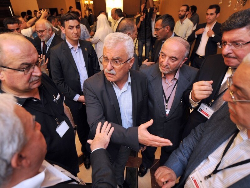 Leden van de Syrische Nationale Coalitie.