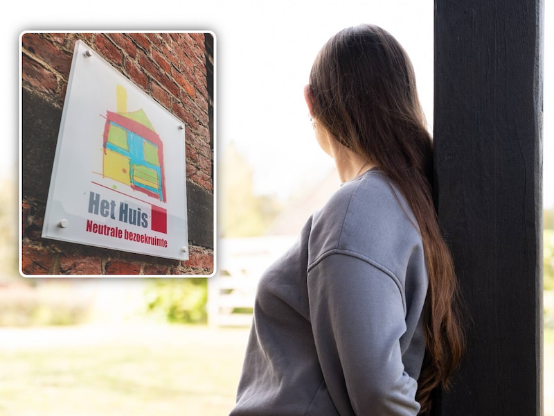Joke (18) was dertien toen ze in Het Huis belandde. Daar zag ze hoe kinderen onder druk werden gezet om contact te hebben met een ouder die hen mishandelde.