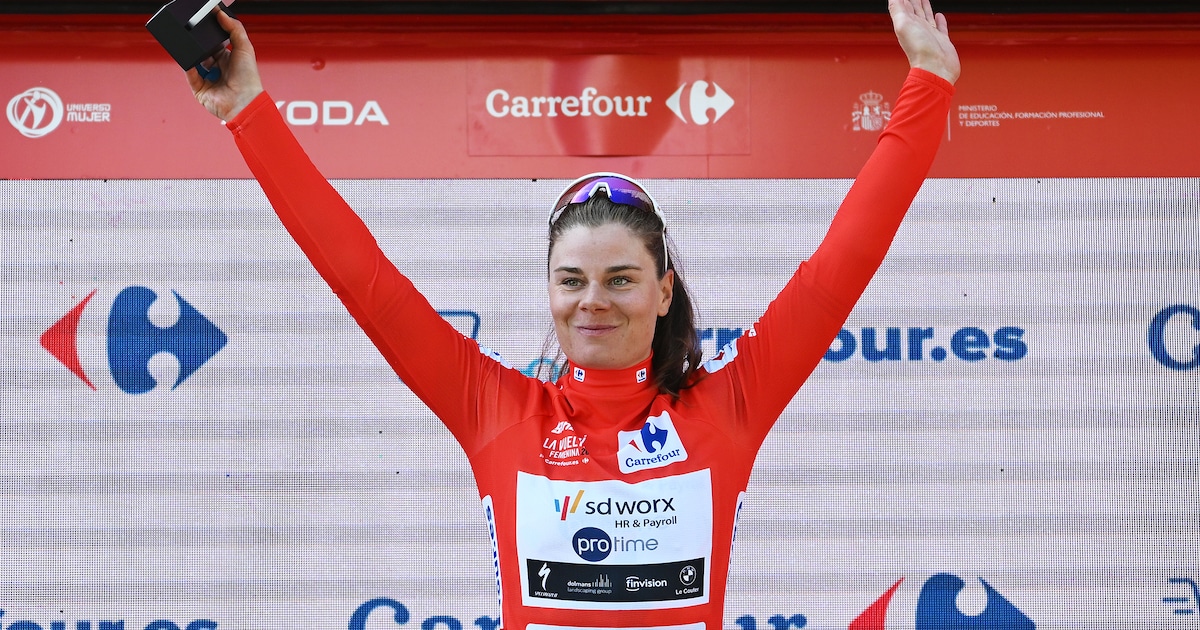 Ploeg van Kopecky verkleint voorsprong Vervloet en co, wie pakt de rode leiderstrui over van Kopecky