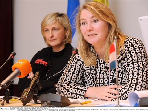 Nederlands minister van Infrastructuur Melanie Schultz van Haegen.