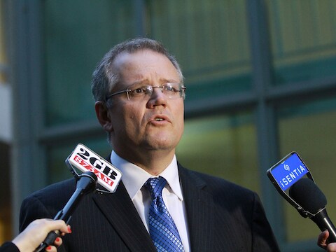 De Australische minister van Immigratie, Scott Morrison.