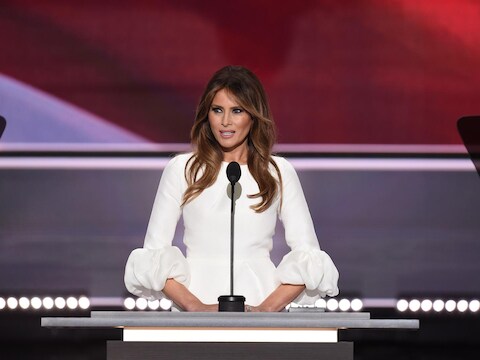 Melania Trump.