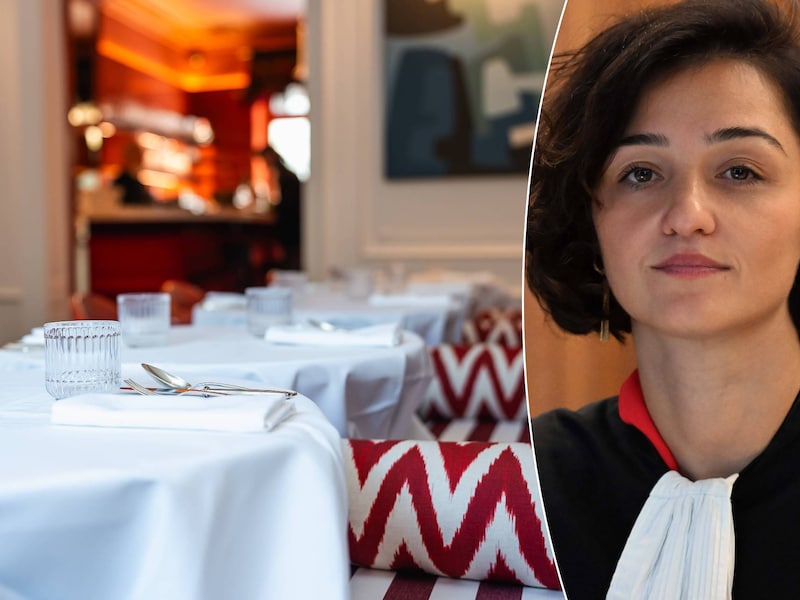 Advocate Nino Darsalia legt uit wat de wet zegt over mensen weigeren op restaurant die alleen willen komen eten.