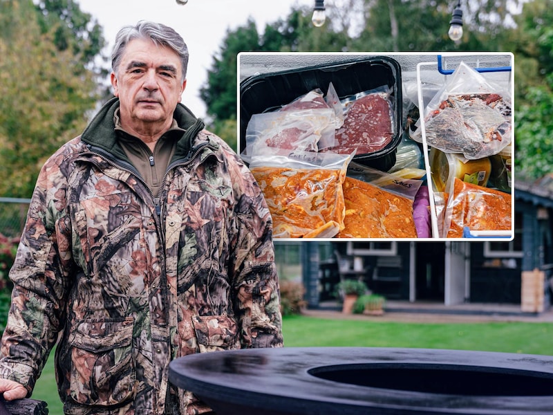 Jager Rudi Van Decraen heeft thuis drie diepvrieskisten vol wild. Hij zou het graag verkopen aan particulieren en aan restaurants, maar dat mag niet.