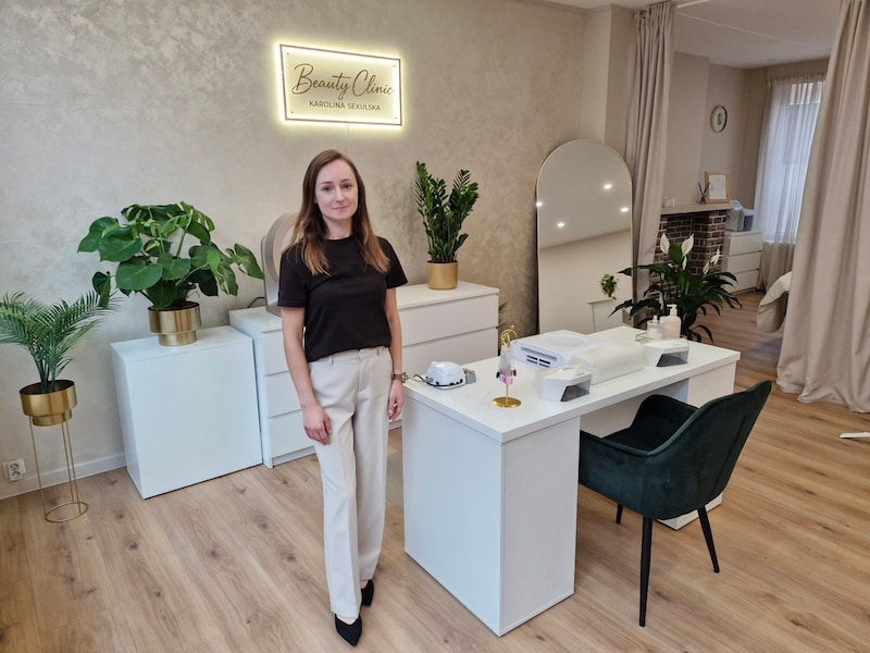 Karolina Sekulska in haar nieuwe zaak