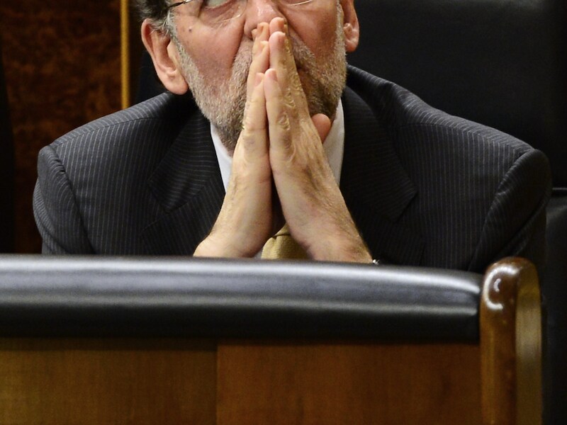 De Spaanse premier Rajoy.