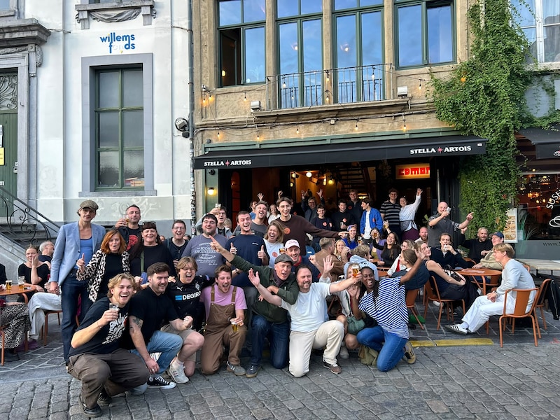 Kroegtijgers op bezoek in Gent.