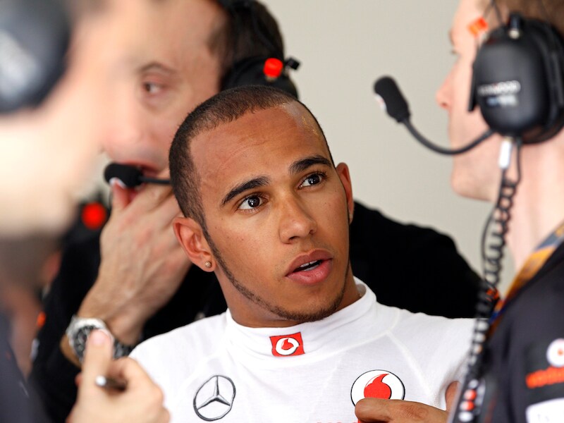 Lewis Hamilton.