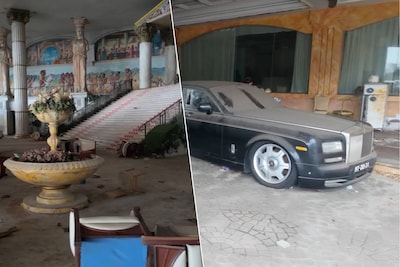 KIJK. Nederlandse urban explorer stoot op extreem dure luxewagens in verlaten casinohotel: “Reizen in stijl”