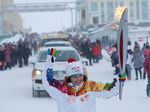 Begin volgend jaar zijn de Winterspelen in Sochi.