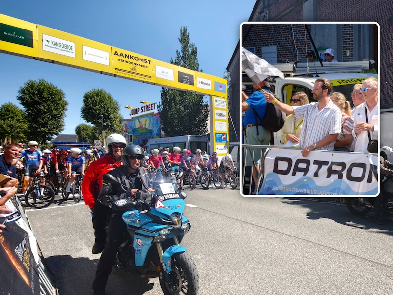 Start Heusdenkoers 2026, Inzet: Kenny Dehaes vlagt de wedstrijd op gang