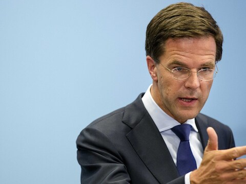 Premier Mark Rutte.