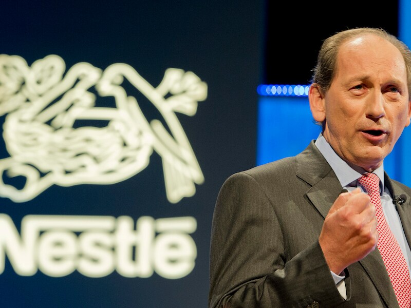 Als de initiatiefnemers het halen, is dat slecht nieuws voor de ceo van Nestlé, de West-Vlaming Paul Bulcke.