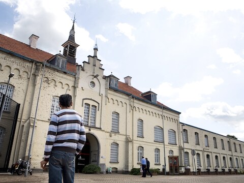 Het gesloten centrum van Merksplas.
