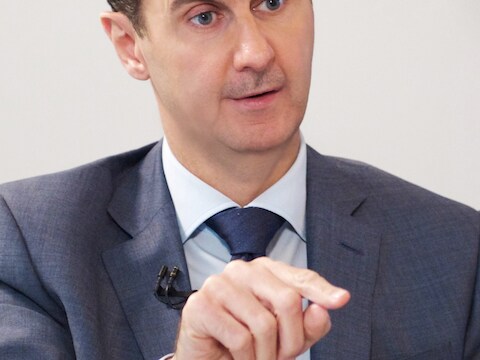 De Syrische president Bashar al-Assad.