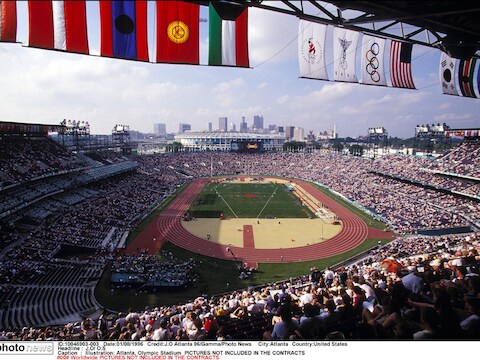De Olympische Spelen in Atlanta 1996
