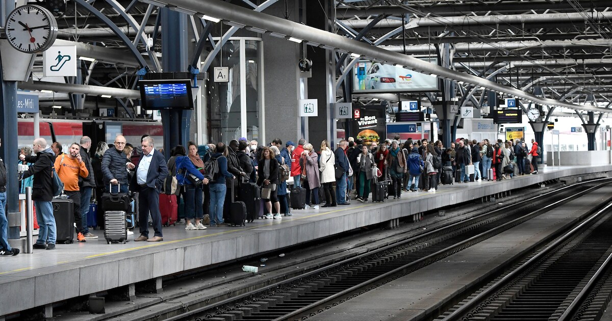 NMBS verwacht hinder op 9 november door actie- en stakingsdag | Nieuws ...