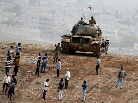 De spanningen tussen de Turkse regering en de Koerden zijn opgelopen door de aanval van IS op Kobane.