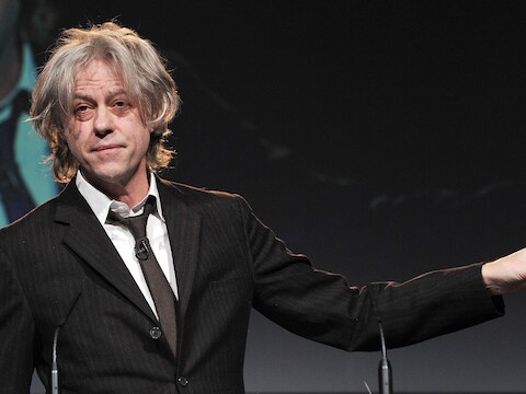 Bob Geldof.