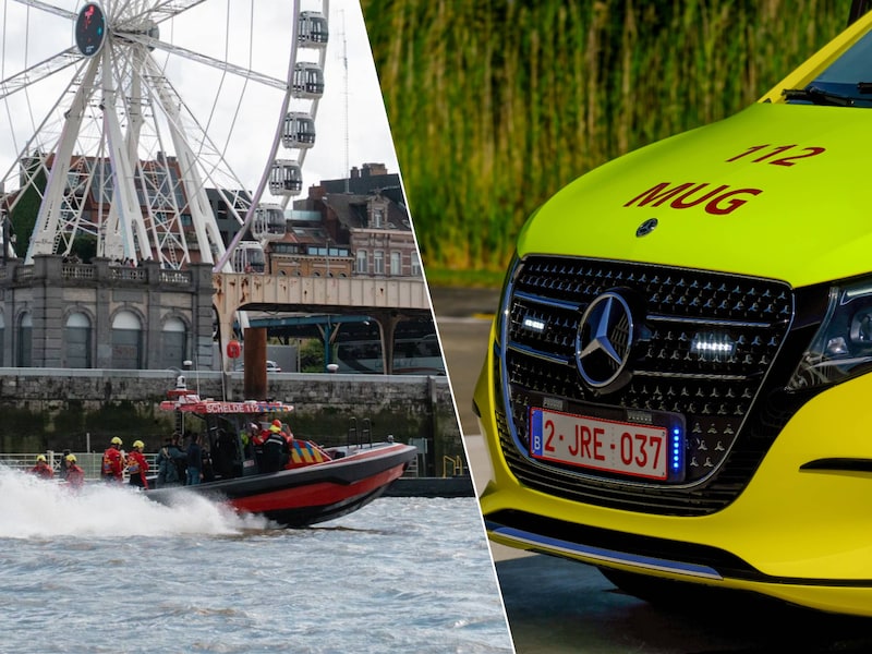 Illustratiebeeld. De scheepvaartpolitie zocht maandag naar een man die mogelijk overboord viel op de Schelde. De MUG en de ziekenwagen stonden paraat. 