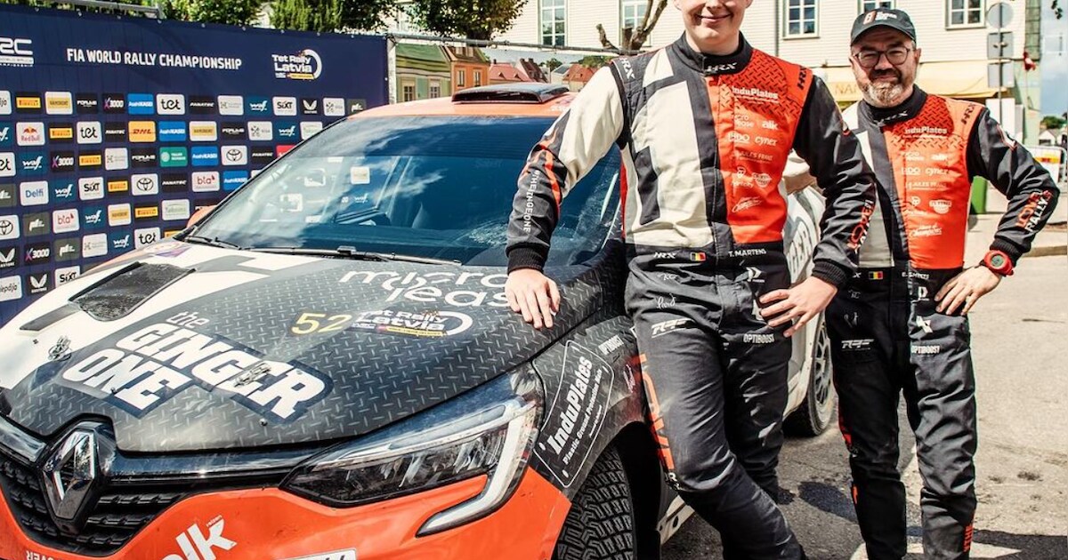 Hasseltse rallypiloot Thomas Martens (18) na crash opnieuw aan start ...