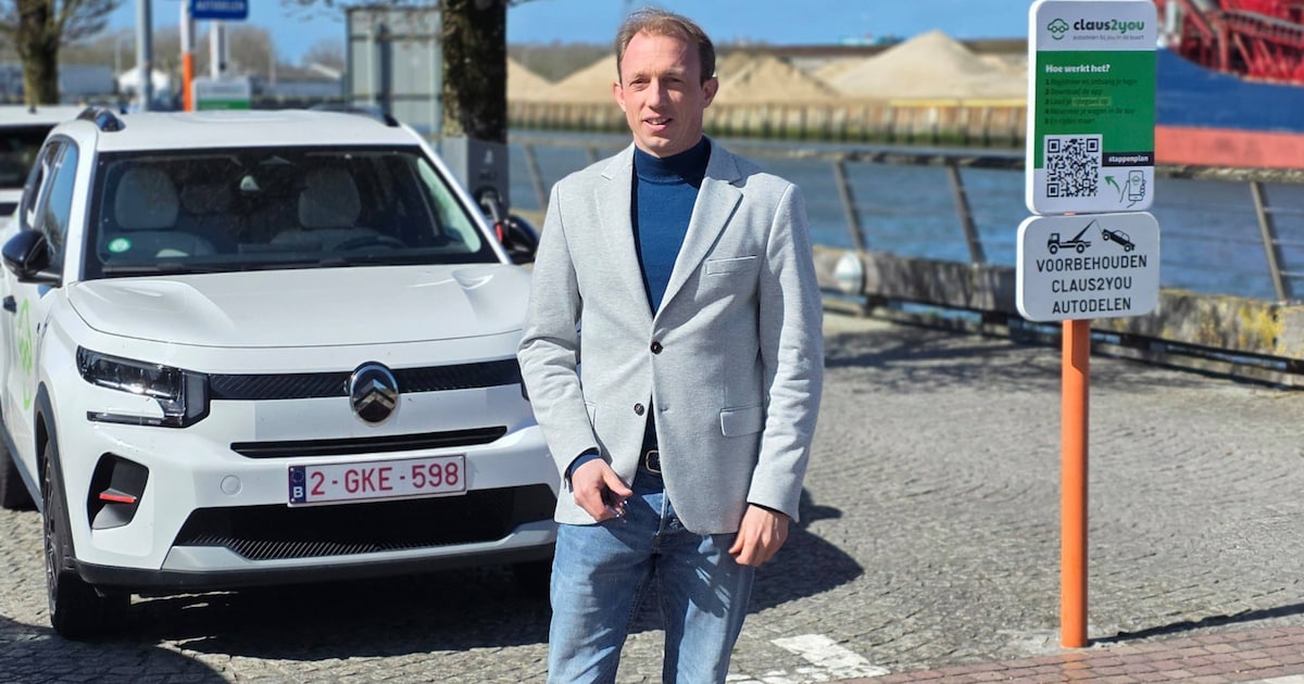 Zoveel kilometer reden de drie deelwagens in Nieuwpoort tot nu toe