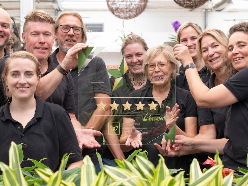 Het team van Tuincentrum Lissens in Opwijk.