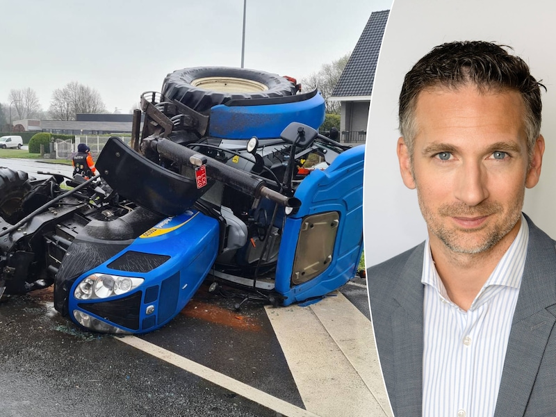 Links: foto ter illustratie. Rechts: Vias-woordvoerder Stef Willems.
