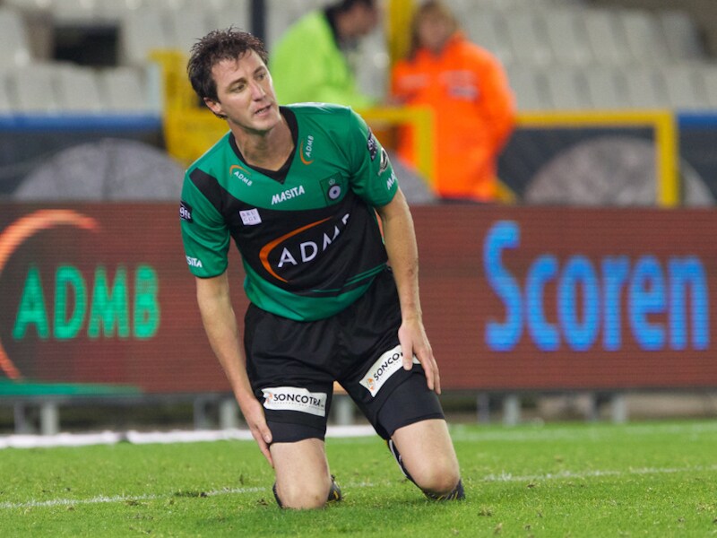 Bernt Evens moest vanavond met Cercle Brugge knielen voor KV Mechelen.