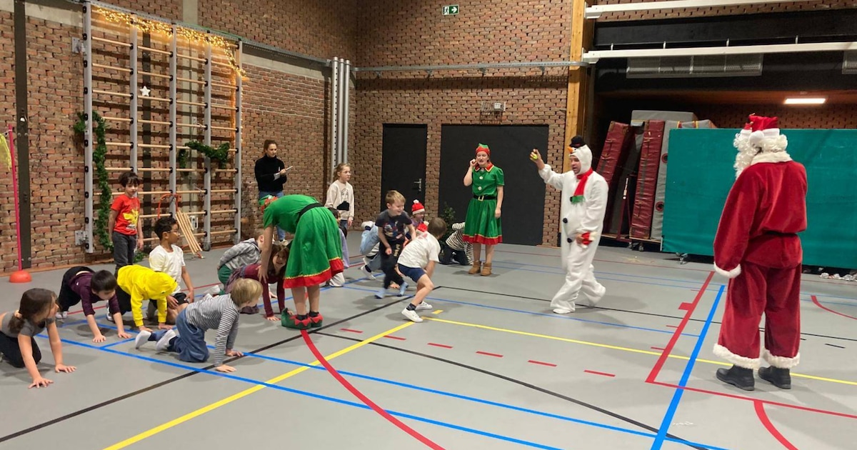 750 Hasseltse kinderen duiken in een betoverende winterspeeltuin bij Hogeschool PXL