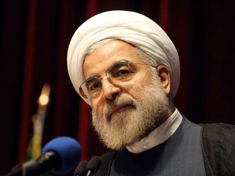 Presidentskandidaat Hassan Rohani